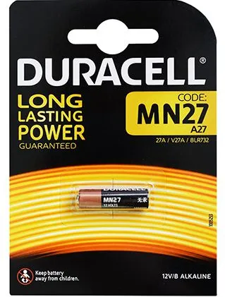 BATERIE ALCALINA 12V MN27 DURACELL