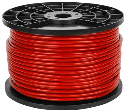 CABLU MICROFON STEREO ROSU 6MM