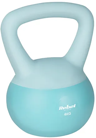 KETTLEBELL VINIL 4 KG REBEL ACTIVE