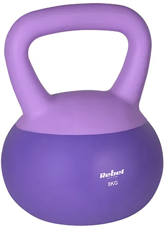 KETTLEBELL VINIL 8 KG REBEL ACTIVE