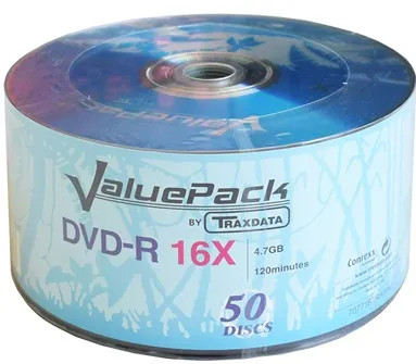 DVD-R 4.7GB 16X SET 50 BUC TRAXDATA
