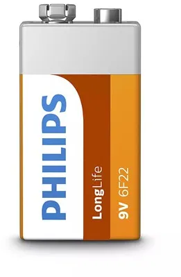 BATERIE LONGLIFE 9V BLISTER 1 BUC PHILIPS