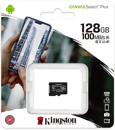 MICRO SD CARD 128GB CLASS 10 KINGSTON