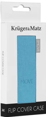 FLIP COVER ALBASTRU MOVE KRUGER&MATZ
