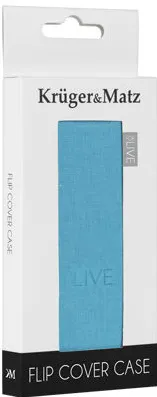 FLIP COVER ALBASTRU LIVE KRUGER&MATZ
