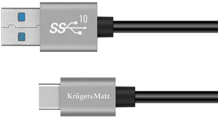 CABLU USB - TIP C 10 GBPS 15 W 1M KRUGER&MATZ