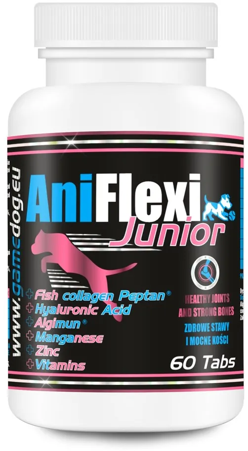 GAME DOG AniFlexi Junior - supplements for dogs - 60 tablets