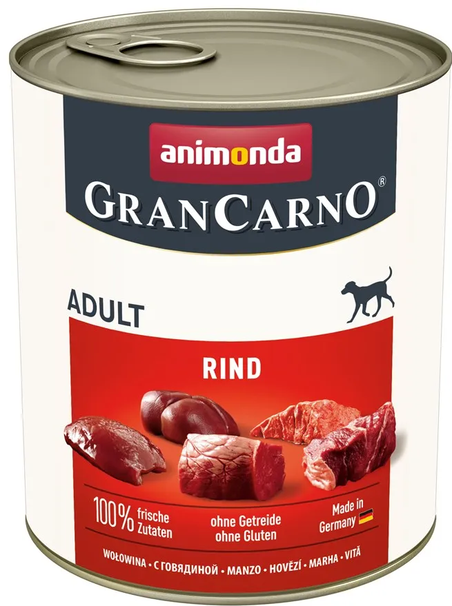ANIMONDA GranCarno Adult Beef - wet dog food - 400g