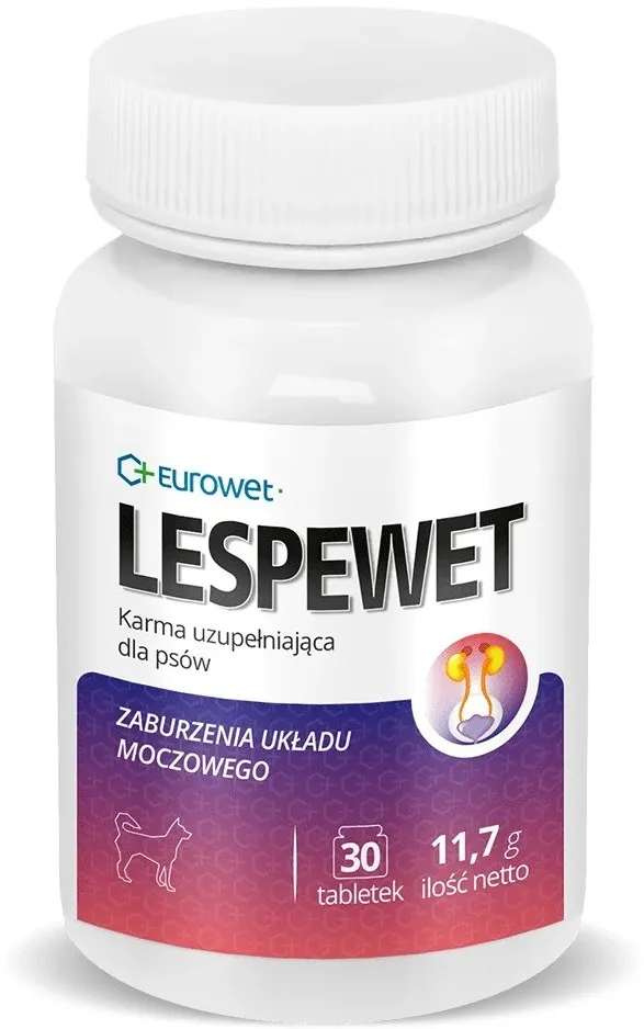 EUROWET Lespewet - supplements for dogs - 30 tablets