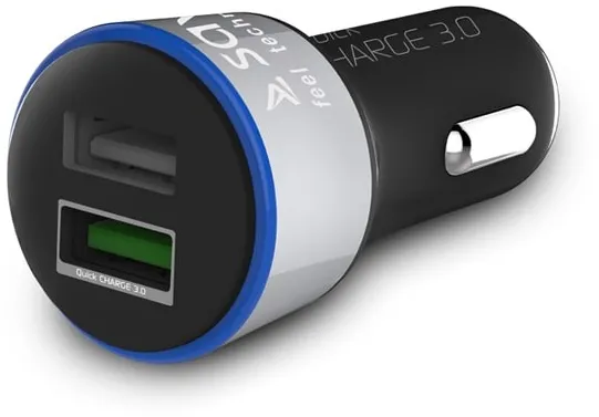 SAVIO Incarcator Auto Quick Charge SA-06/B 3.0A, 2xUSB