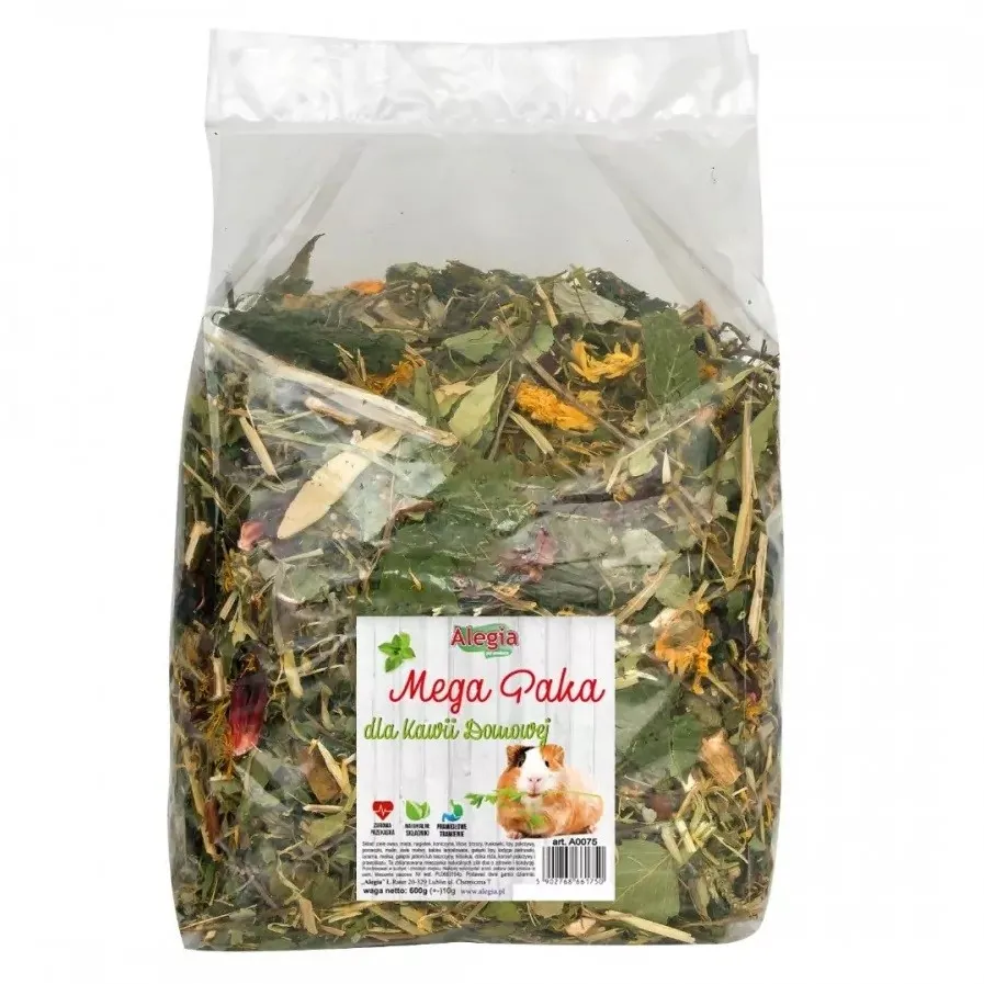 Recompensa pentru porcusori de Guineea Alegia Mega pack 650 g
