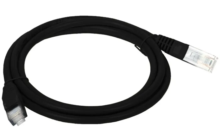Cablu retea Alantec KKU5CZA3 Cat5e U/UTP negru 3 m
