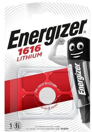 ENERGIZER BATTERY SPECIALIZED CR1616 3V, 1 piece