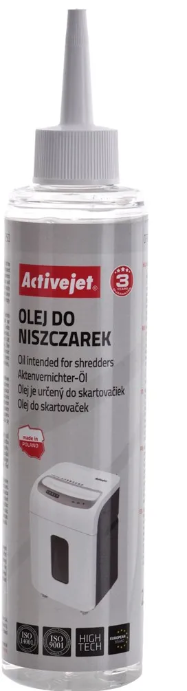Activejet ASO-250 Shredder Oil 250ml