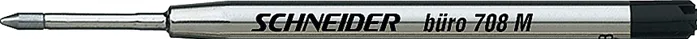 Rezerva metalica SCHNEIDER buro 708M (tip Parker) - negru