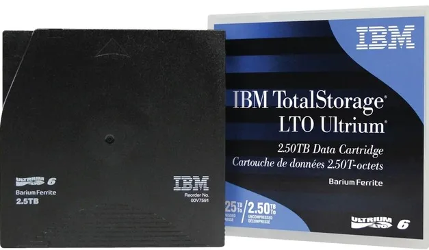 IBM LTO6 Medium 6250GB