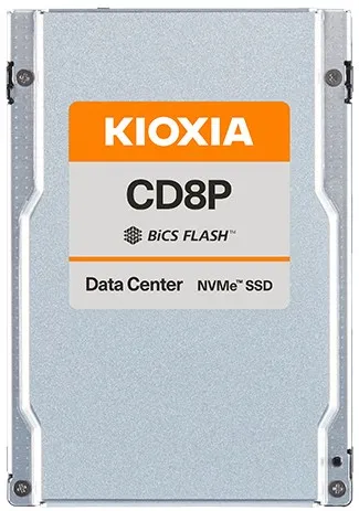 Kioxia CD8P-R 1.92 TB 2.5" PCI Express 5.0 NVMe BiCS FLASH TLC