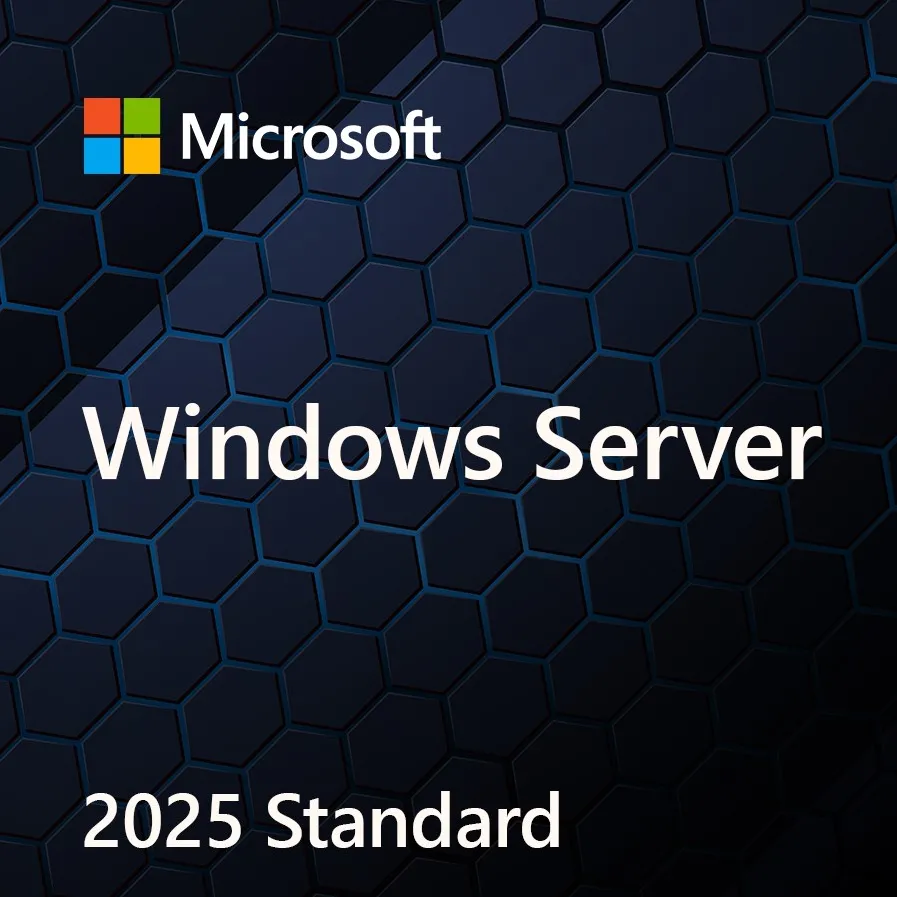 Microsoft Windows Svr Std 2025 64Bit PL DVD 16 core OEM