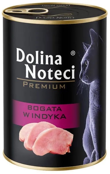 DOLINA NOTECI Premium Rich in turkey - wet cat food - 400g