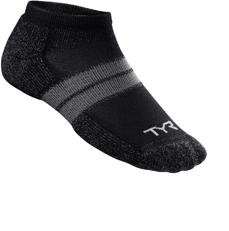 Sosete TYR Thick Low Cut negru 41-44