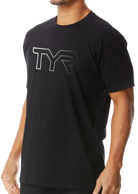 Tricou TYR Reflection Tee negru L