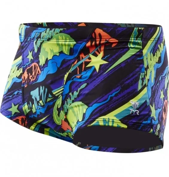 Boxer inot TYR Eureka Allover turcoaz/multicolor 38