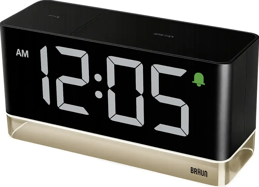 BRAUN BC 27 BEU Digitaler LED Wecker
