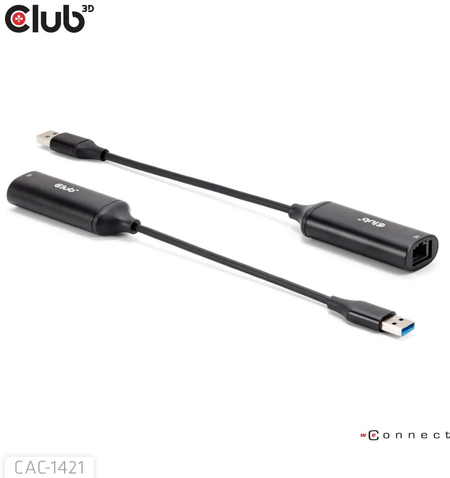 Club3D Adapter USB Typ A > RJ45 5Gbps retail