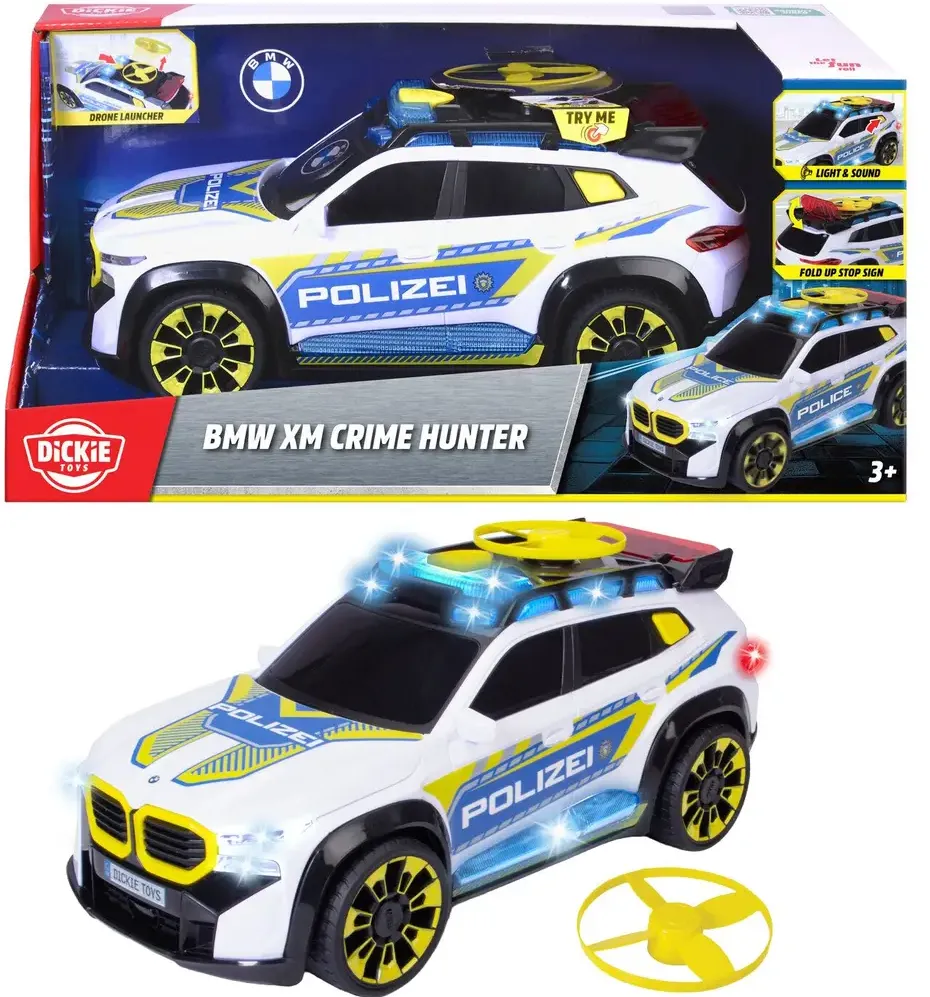 Masina Dickie BMW XM Crime Hunter 2 Drones 203716031