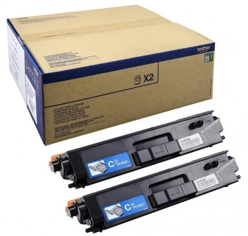 Toner imprimanta Brother Toner TN-900CTWIN cyan