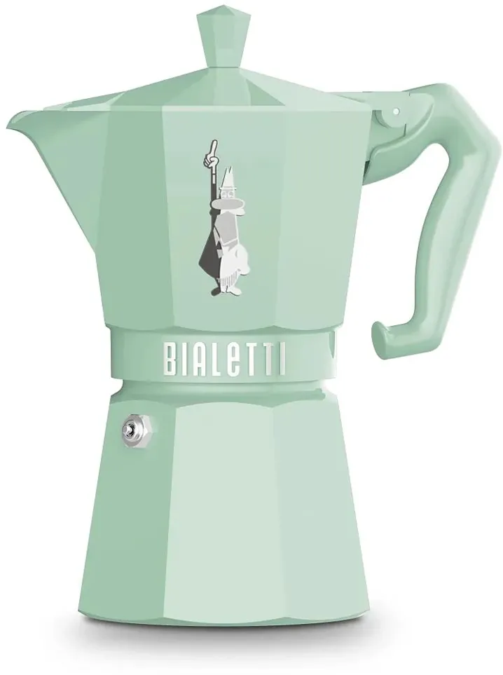 BIALETTI MOKA EXCLUSIVE 6TZ green