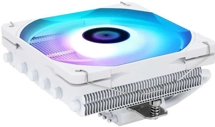 Cooler procesor THERMALRIGHT AXP120 X67 ARGB Low Profile 120 mm alb
