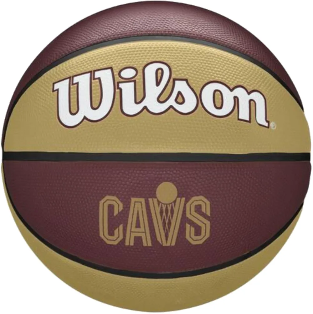 Minge baschet NBA Cleveland Cavaliers, Wilson, Marimea 7, Maro/Multicolor