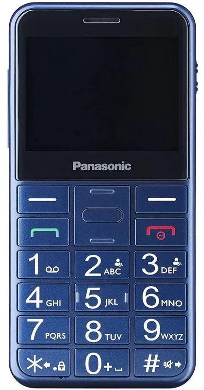 Senior mobile phone KX-TU155 blue