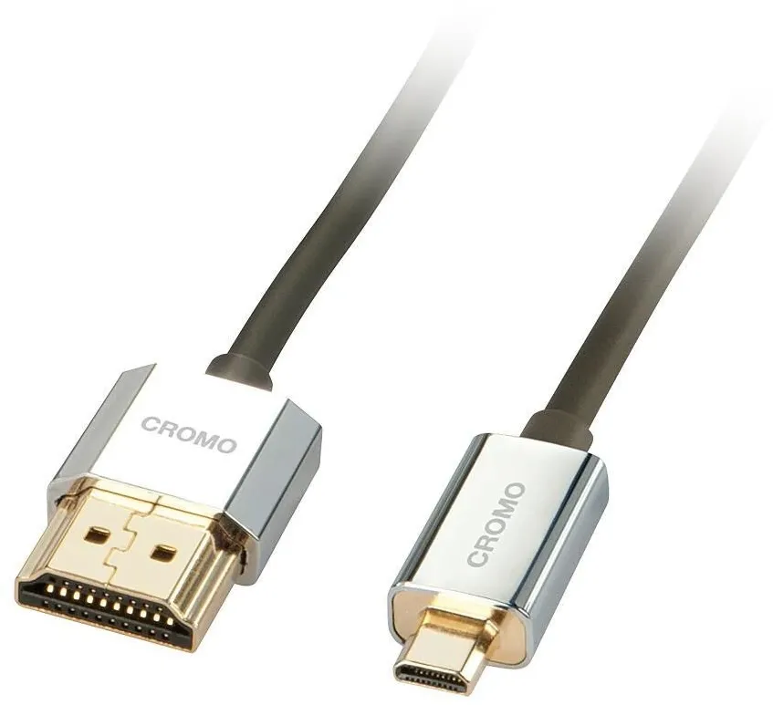 Cablu HDMI la micro HDMI Lindy 41680 CROMO Slim 0.5 m
