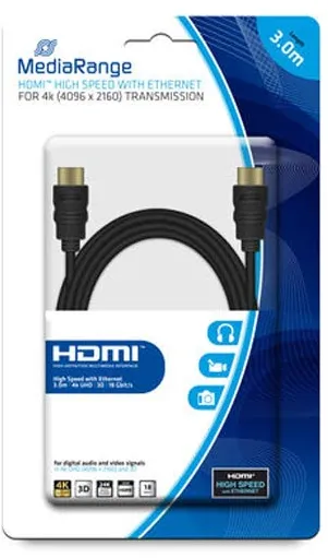 Cablu HDMI MediaRange MRCS157 3 m 18 Gbit/s