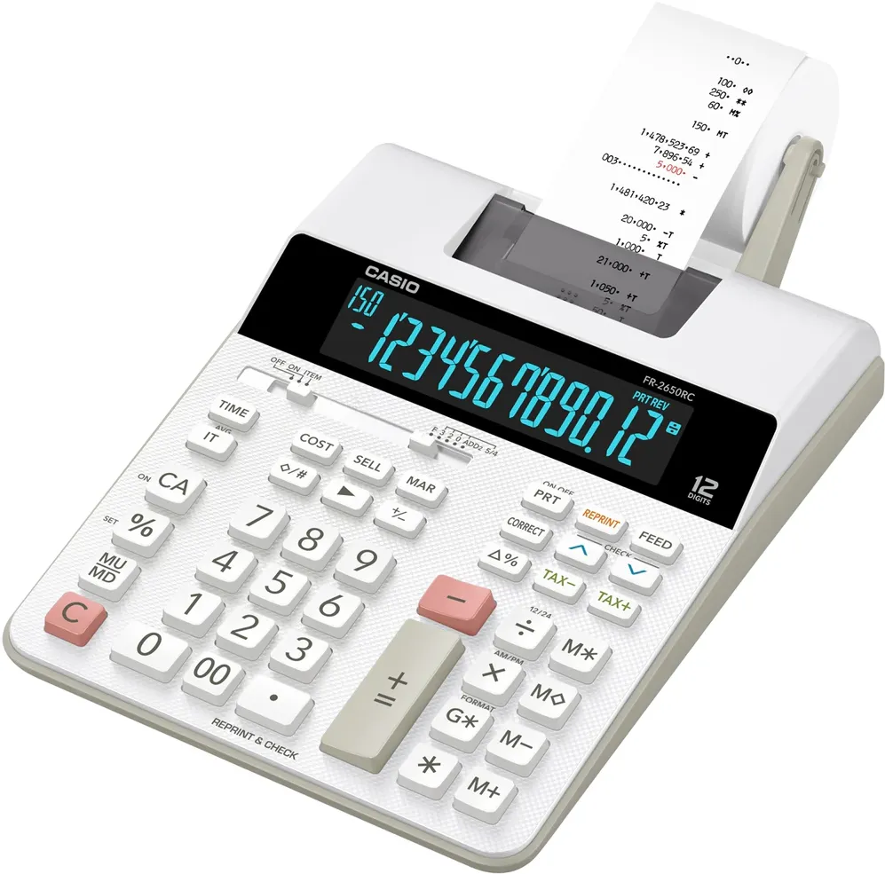 Casio FR-2650RC white
