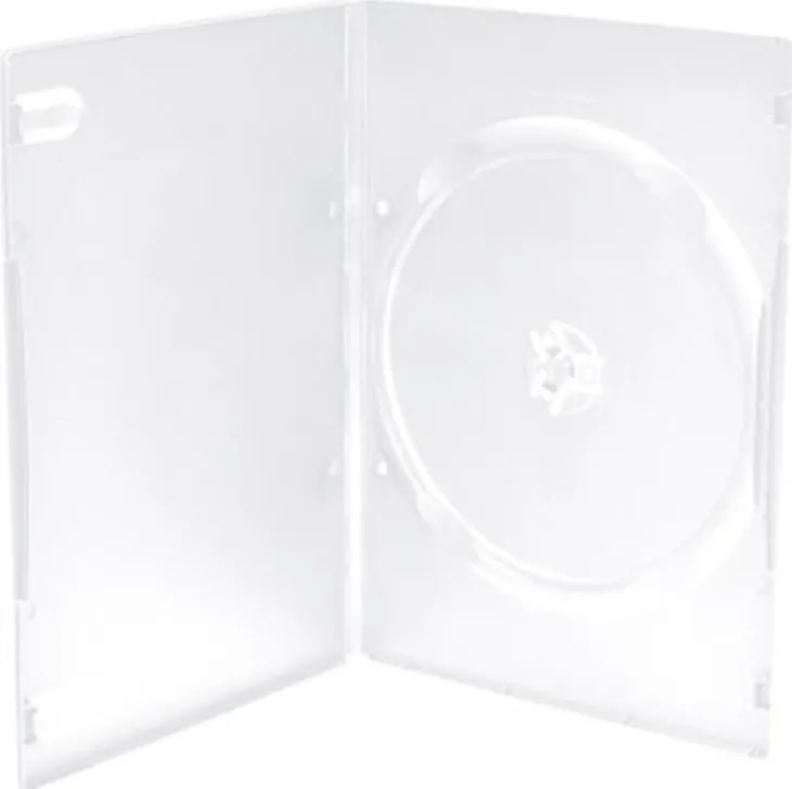 Carcasa DVD slim MediaRange BOX29 pentru 1 disc 7 mm transparent