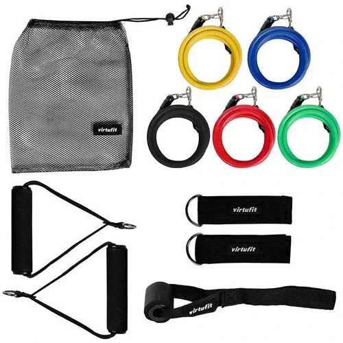 Set antrenament de rezistenta Virtufit-11 bucati