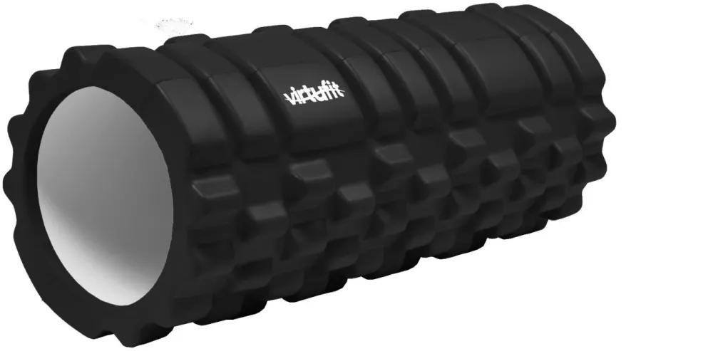 Rola Cilindru Masaj din spuma VirtuFit Grid Foam Roller 33 cm
