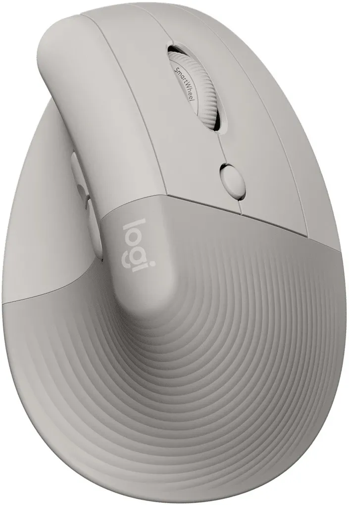 Mouse Logitech Lift Vertical Ergonomic, Sand