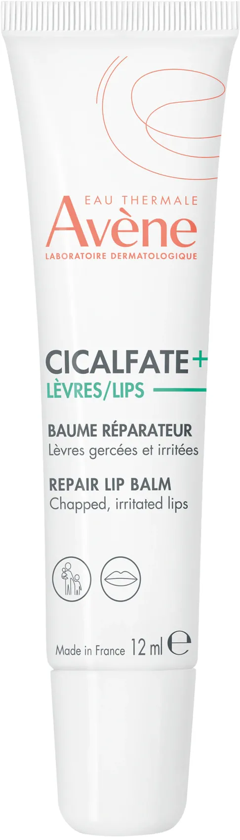 Balsam de buze reparator Cicalfate Avene, 12 ml