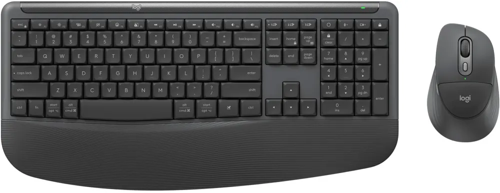 Kit Logitech Wireless Signature Comfort Plus MK880, Negru
