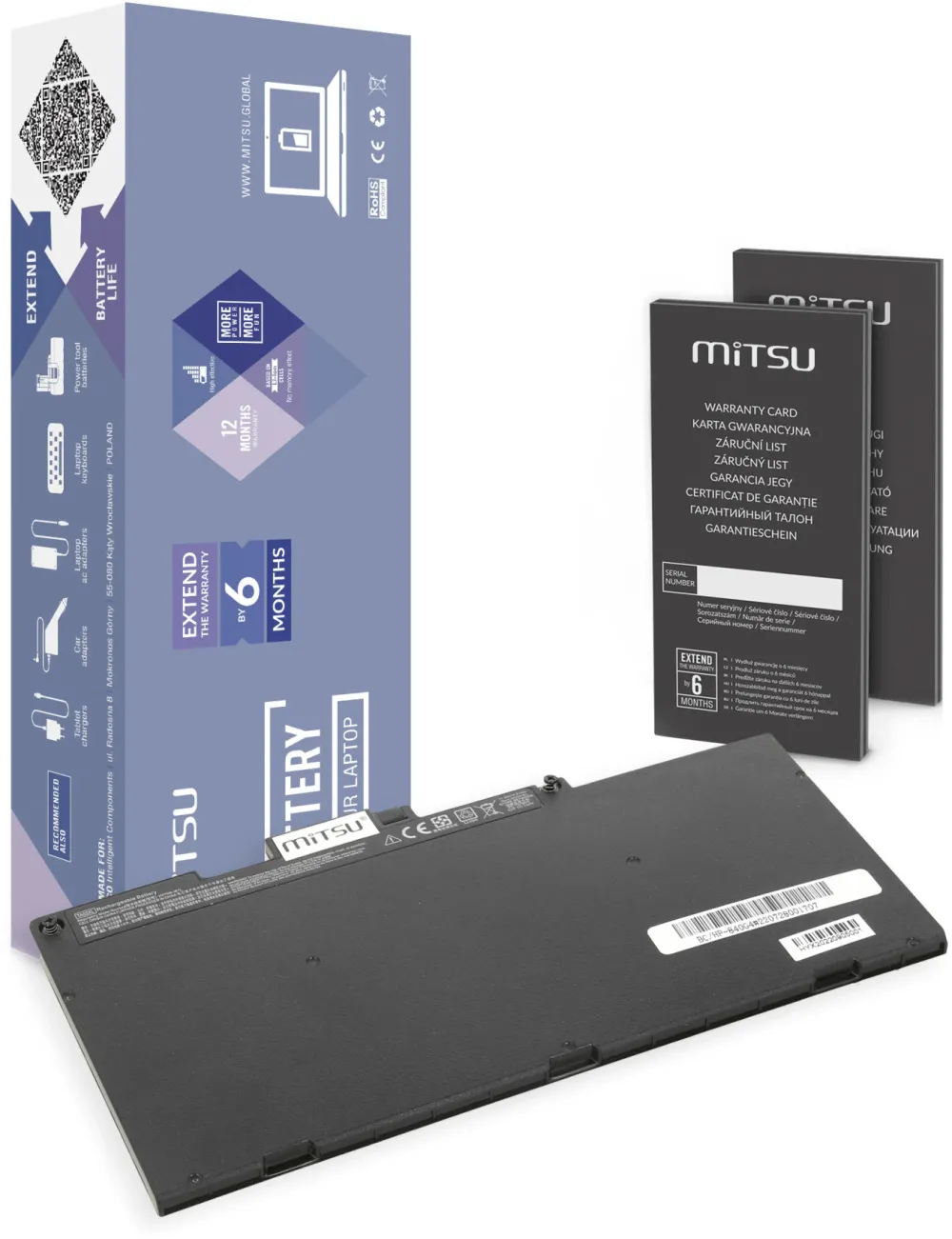 Battery HP TA03XL 745 755 840 850 G4 14U 15U G4