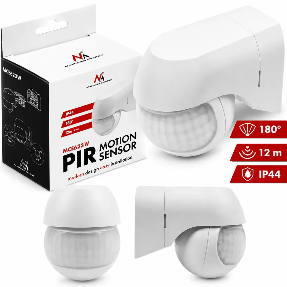 PIR Motion Sensor infrared MCE623 W