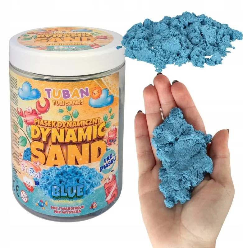 Dynamic sand 1kg blue