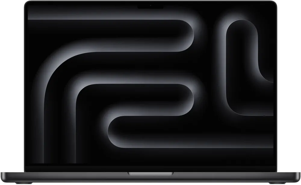 Laptop Apple MacBook Pro 16" cu procesor Apple M4 Max, 14 nuclee CPU si 32 nuclee GPU, 36GB RAM, 1TB SSD, Space Black, Textura Nano, Tastatura Internationala