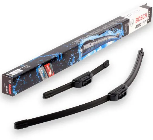 Set stergatoare Bosch AeroTwin Retrofit AR 128 S, pentru parbriz 65 cm si 30 cm, Mitsubishi Colt VI, Nissan Note