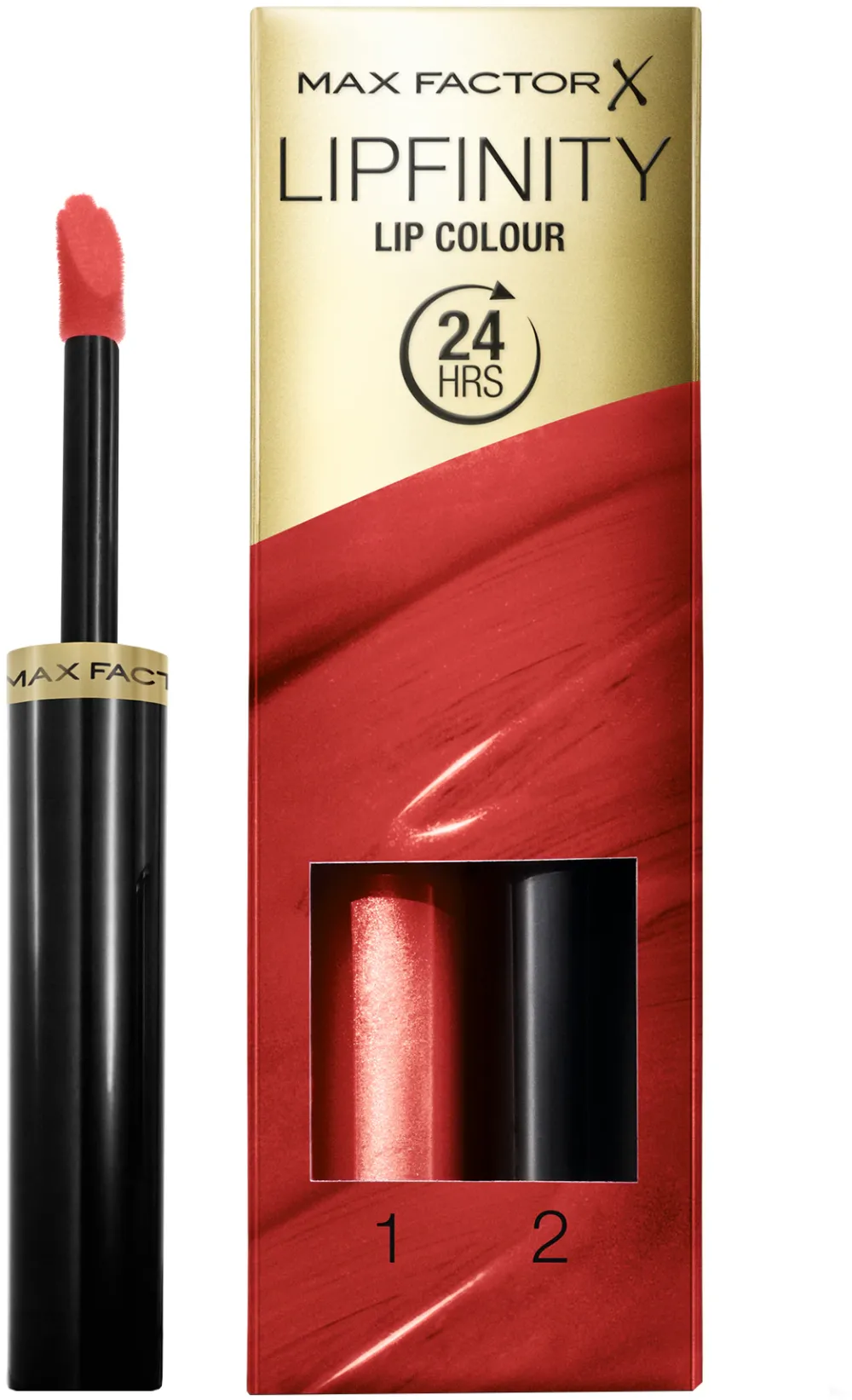 Ruj rezistent la transfer Max Factor Lipfinity Lip Colour 24H, 125 So Glamorous, 4,2 g