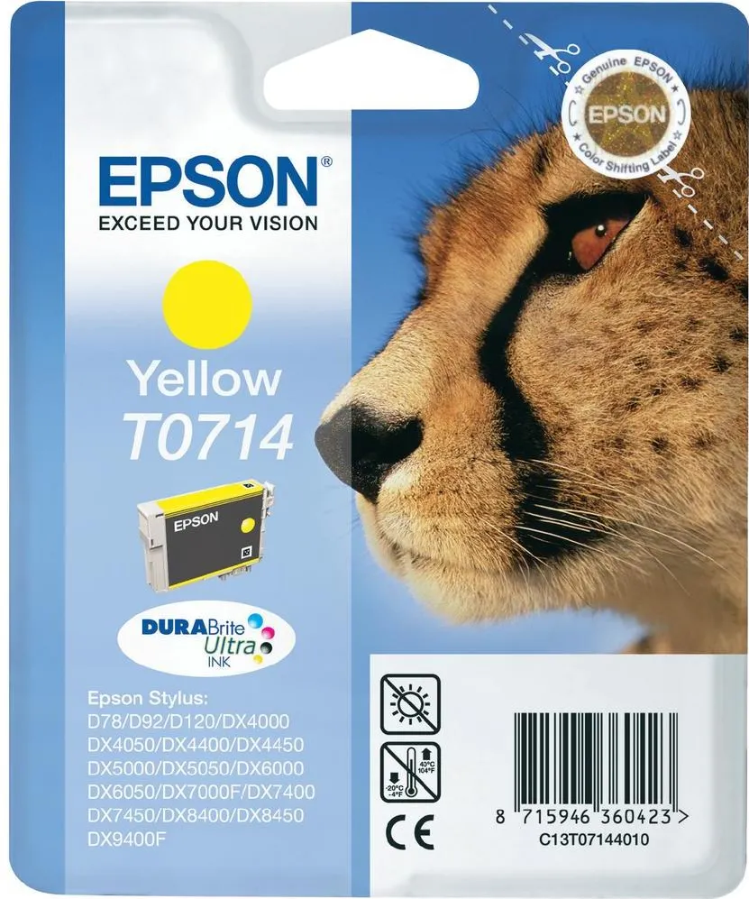 Cartus Epson C13T07144011 Galben